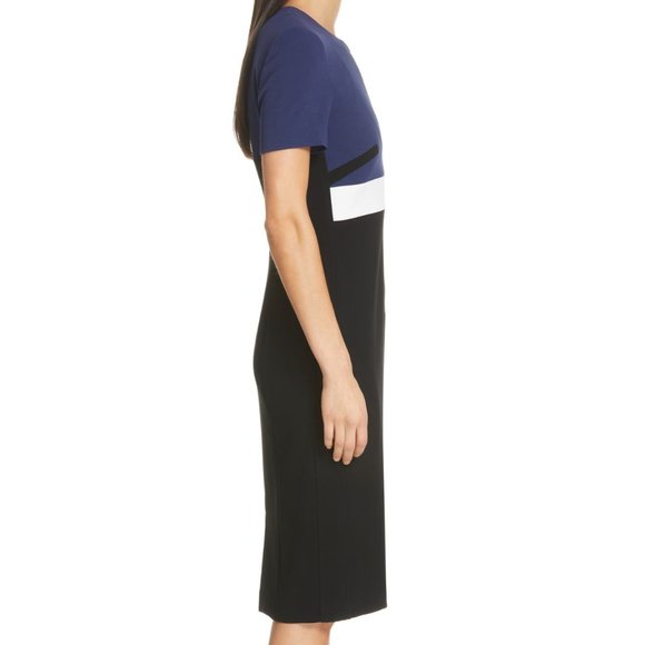 SOLD JUDITH & CHARLES Colorblock Dress NEW Sz 10 - Picture 3 of 10